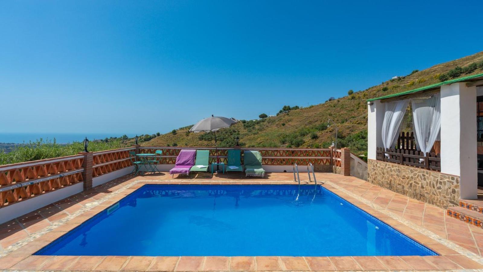 Cortijo El Mirador Frigiliana By Ruralidays Villa Exteriör bild
