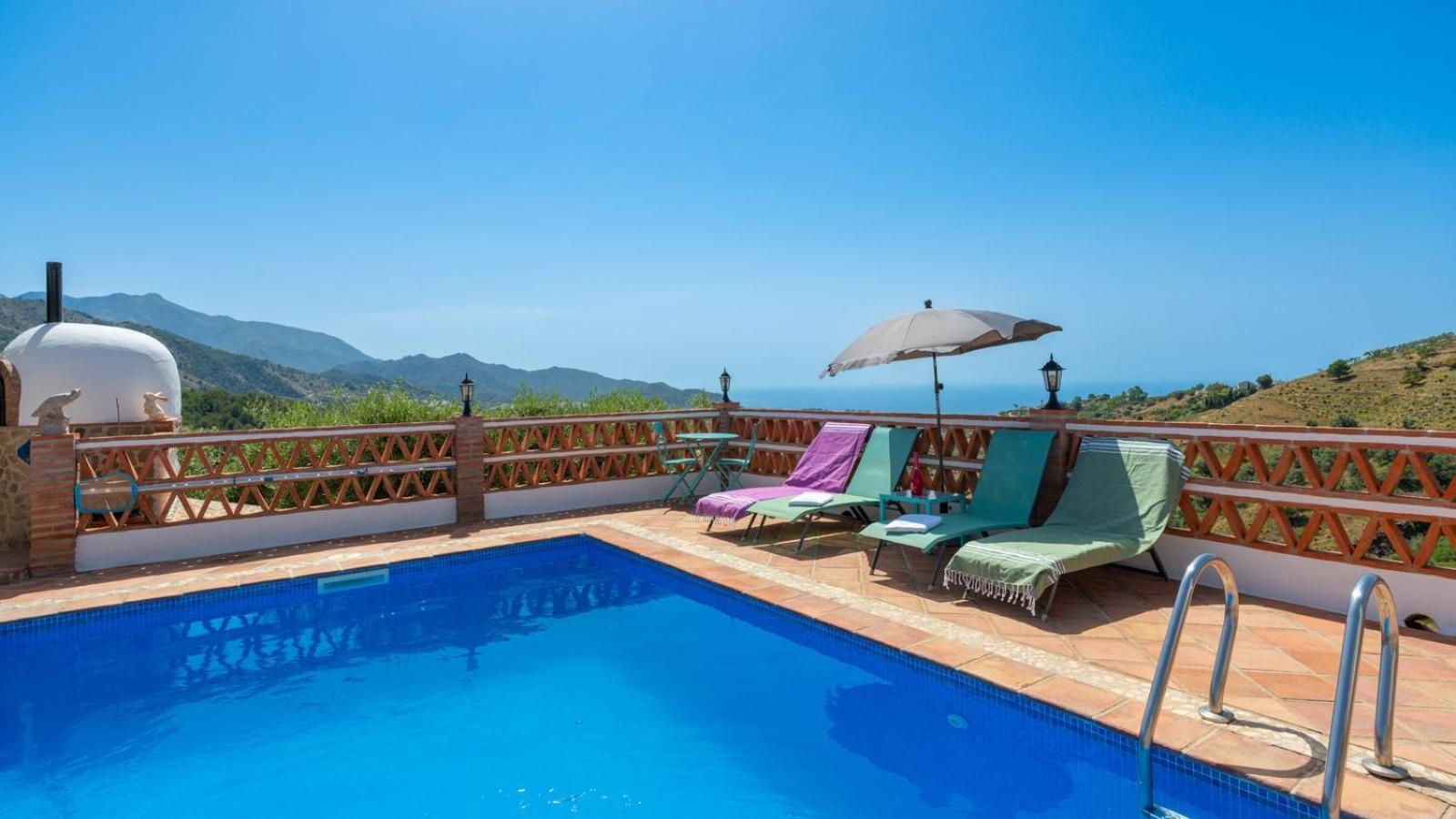 Cortijo El Mirador Frigiliana By Ruralidays Villa Exteriör bild