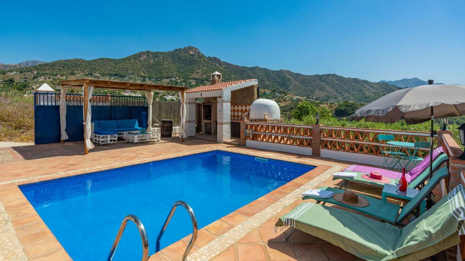 Cortijo El Mirador Frigiliana By Ruralidays Villa Exteriör bild