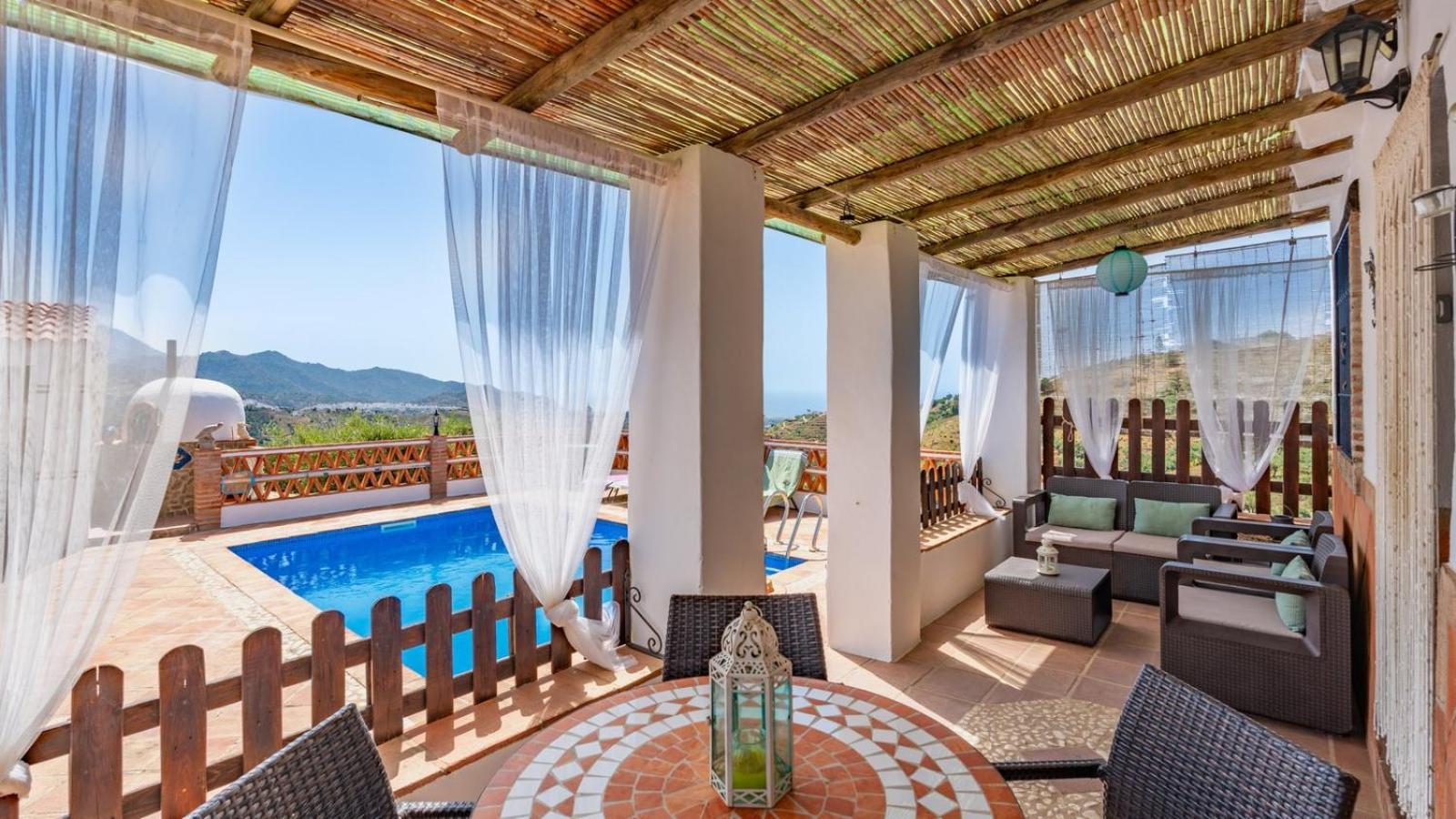 Cortijo El Mirador Frigiliana By Ruralidays Villa Exteriör bild